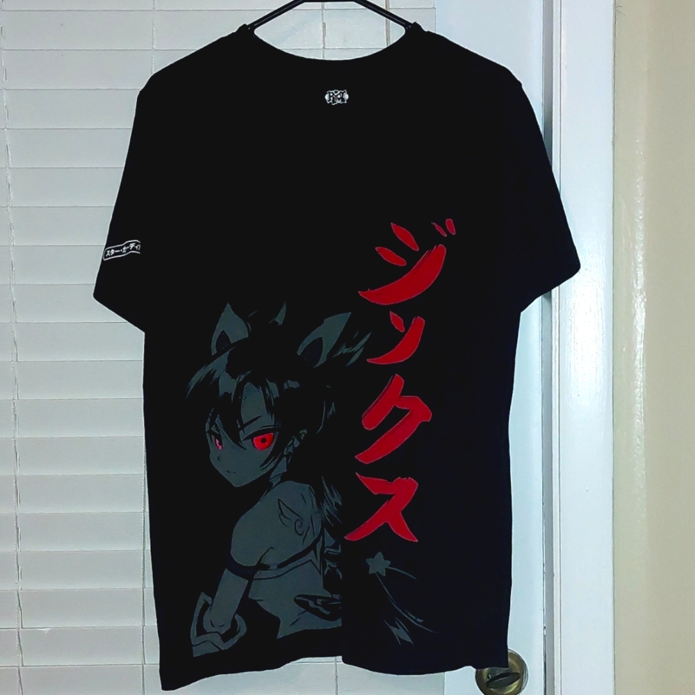 Riot Games Star Guardian Jinx League of Legends Black Tee (Unisex)